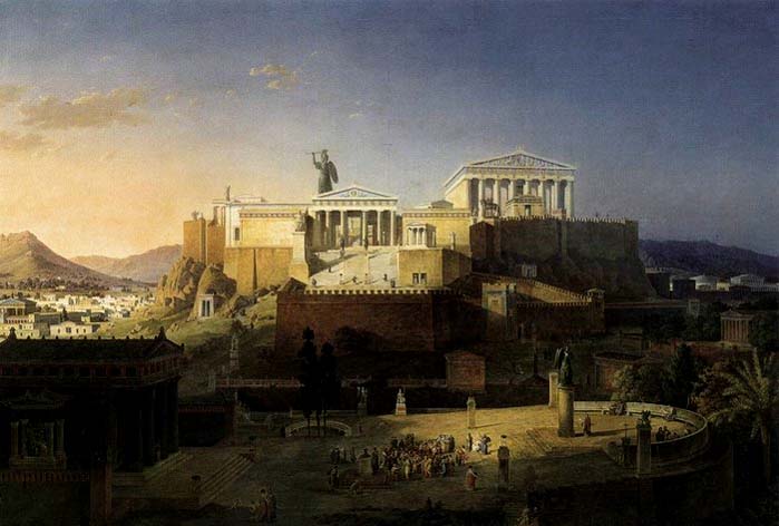 Leo von Klenze The Acropolis at Athens